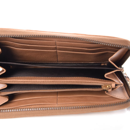 Gucci Monogram Web Rania Zip Around Wallet Khaki 5 of 8