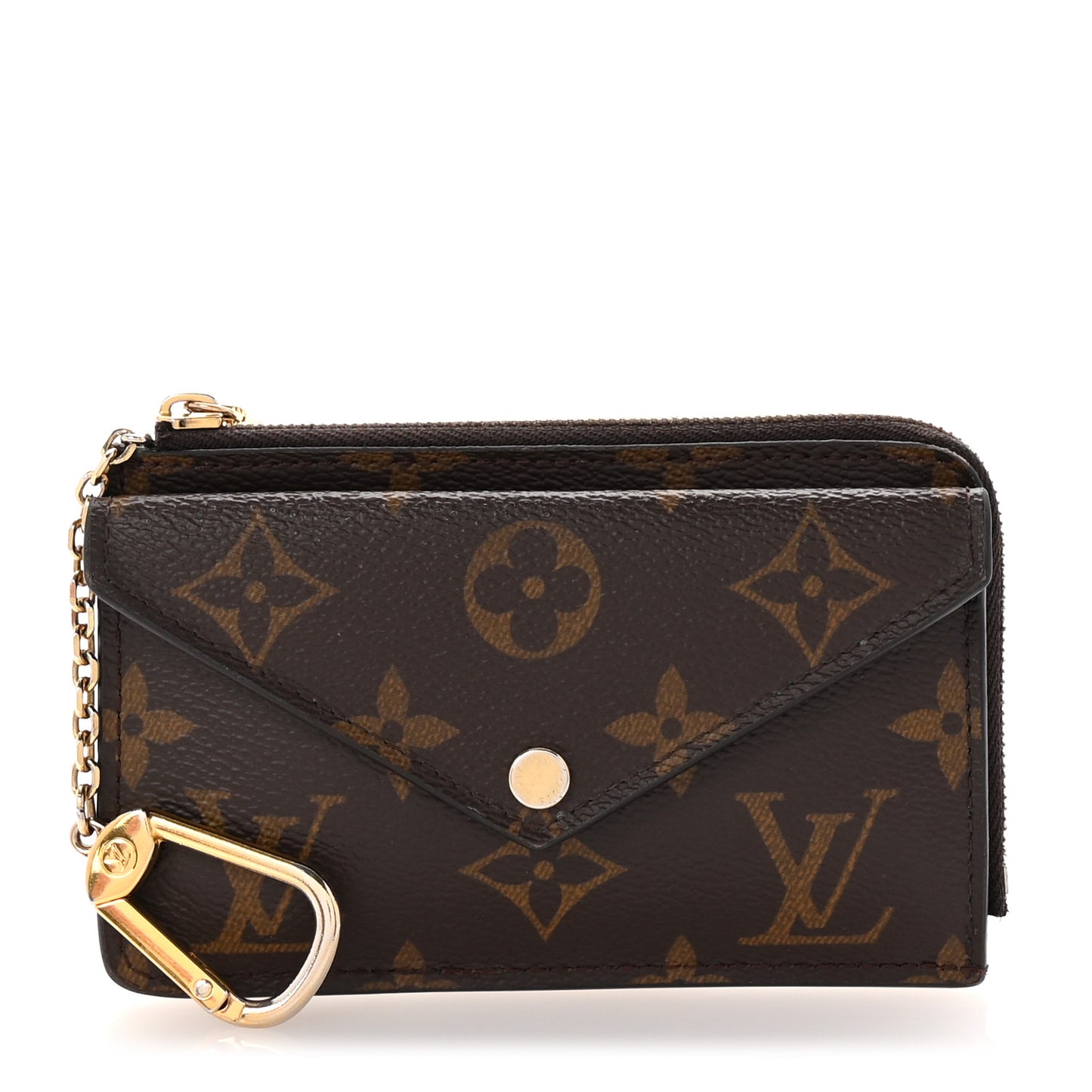 Monogram Recto Verso Card Holder Black