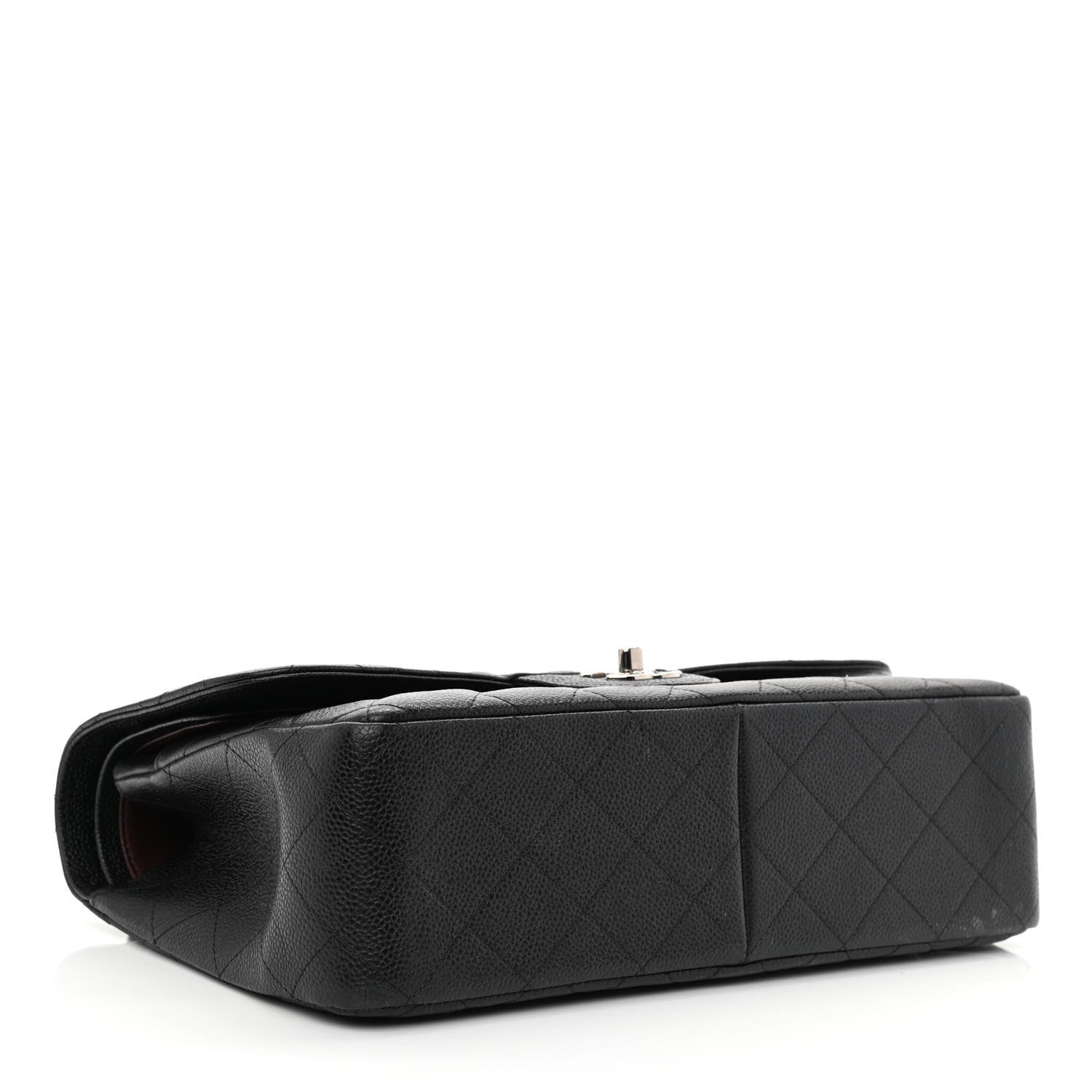 Chanel Caviar Quilted Jumbo Double Flap Black 4 of 10