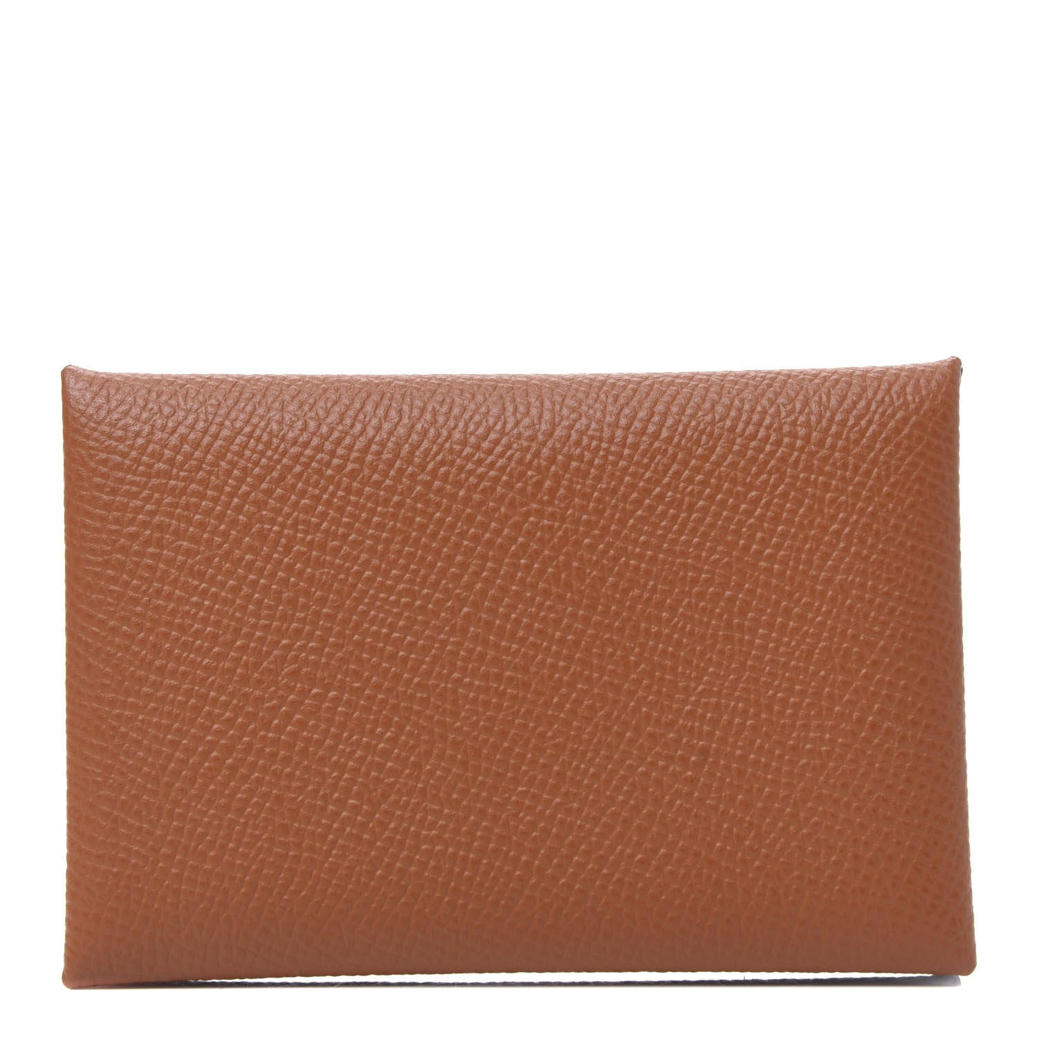 Hermes Epsom Calvi Card Case Gold 1 of 7