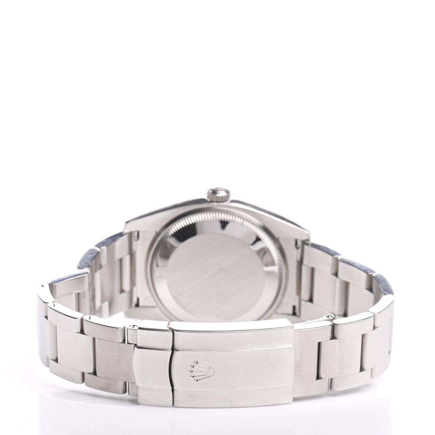 Stainless Steel 34mm Oyster Perpetual Air-King Watch Blue 114200