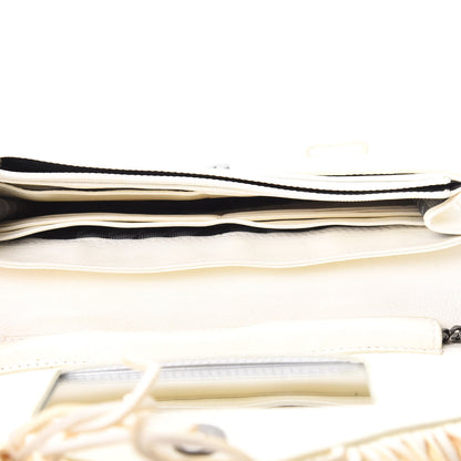 Proenza Schouler Lambskin Fringe PS1 Chain Wallet White 10 of 14