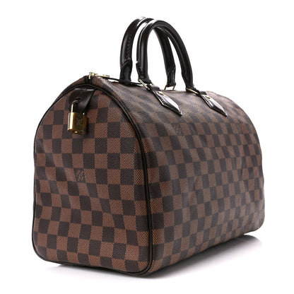 Louis Vuitton Damier Ebene Speedy 30 3 of 17