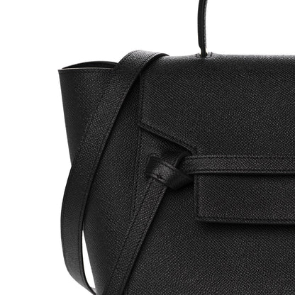Celine Grained Calfskin Mini Belt Bag Black 8 of 11