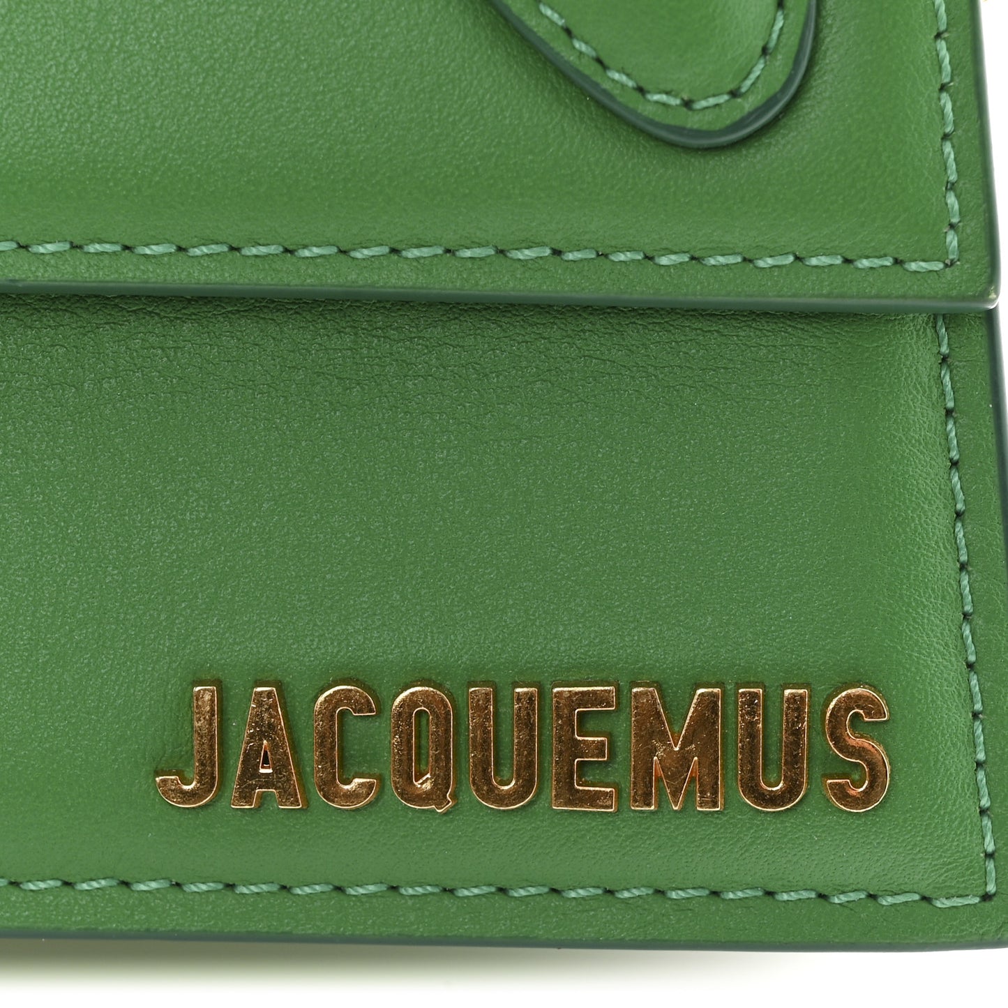 Smooth Calfskin Le Chiquito Long Green