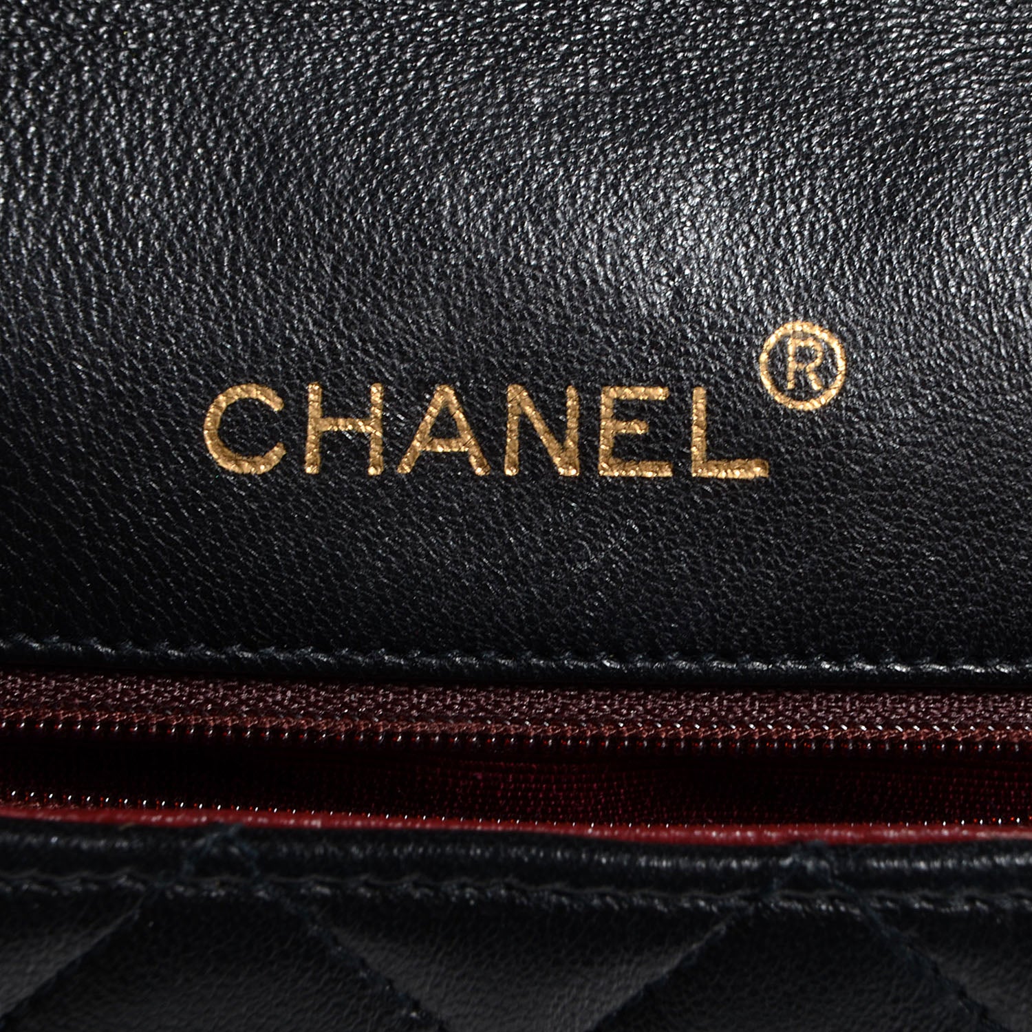 Chanel Lambskin Quilted Small Half Moon Flap Black 8 of 10