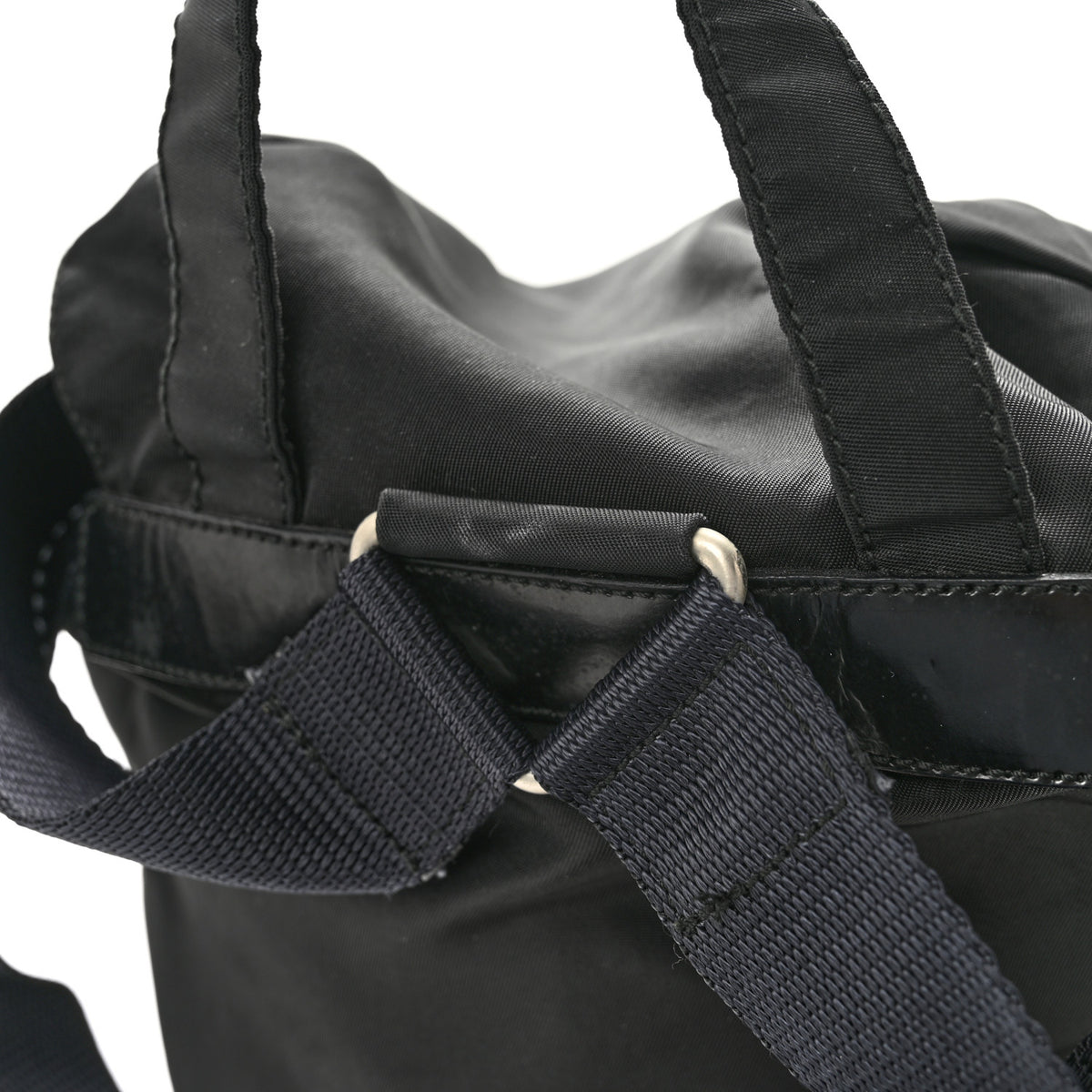 Prada Nylon Vela Small Backpack Black 16 of 18