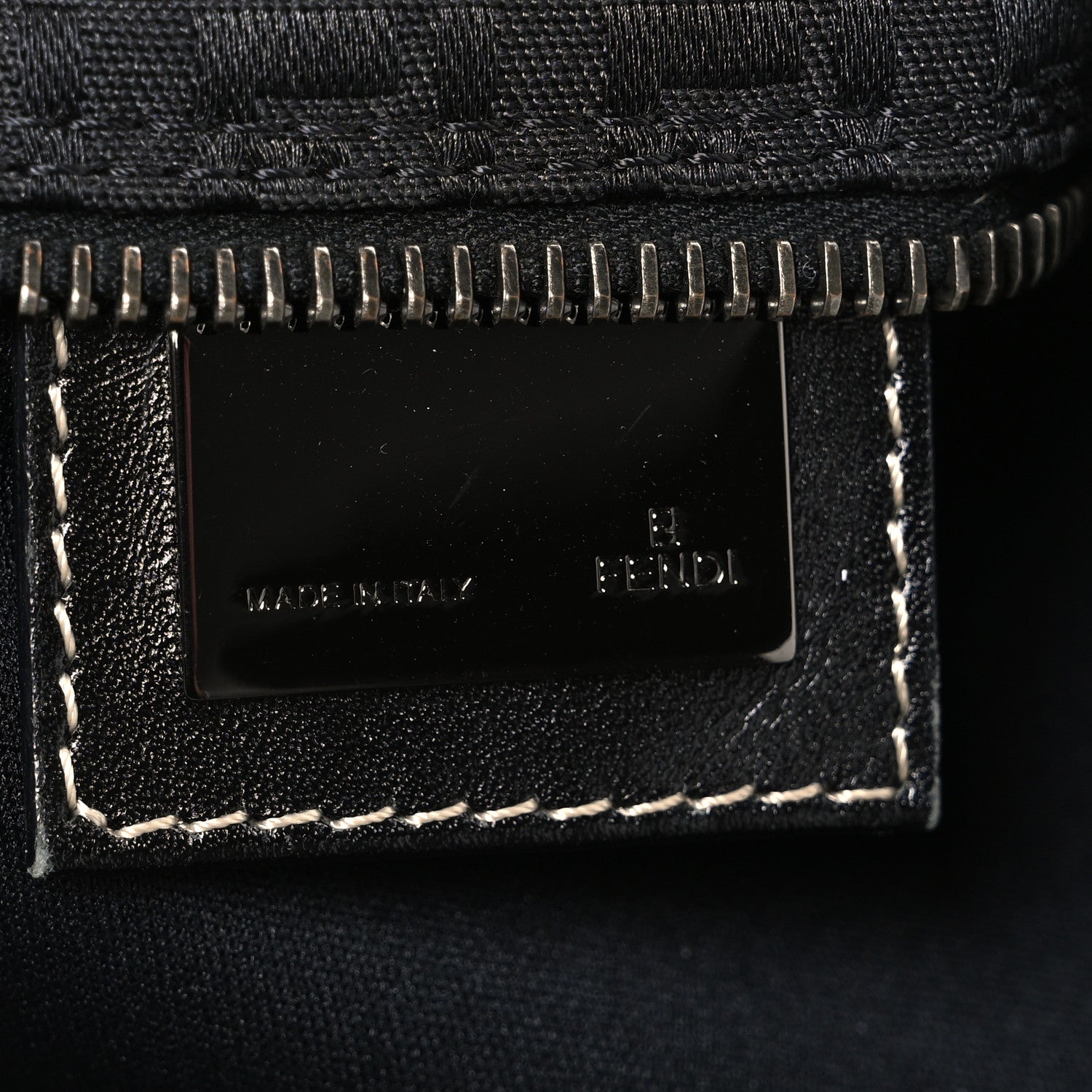 Fendi Zucca Tote Black 5 of 9