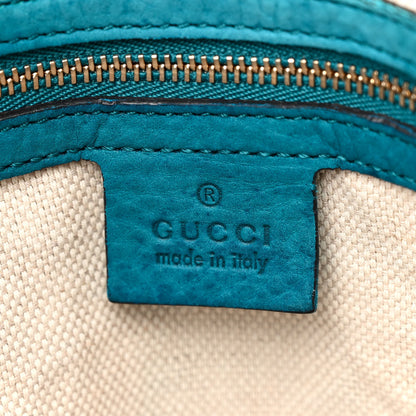 Gucci Vitello Range Medium Soho Chain Shoulder Bag Deep Cobalt 6 of 21