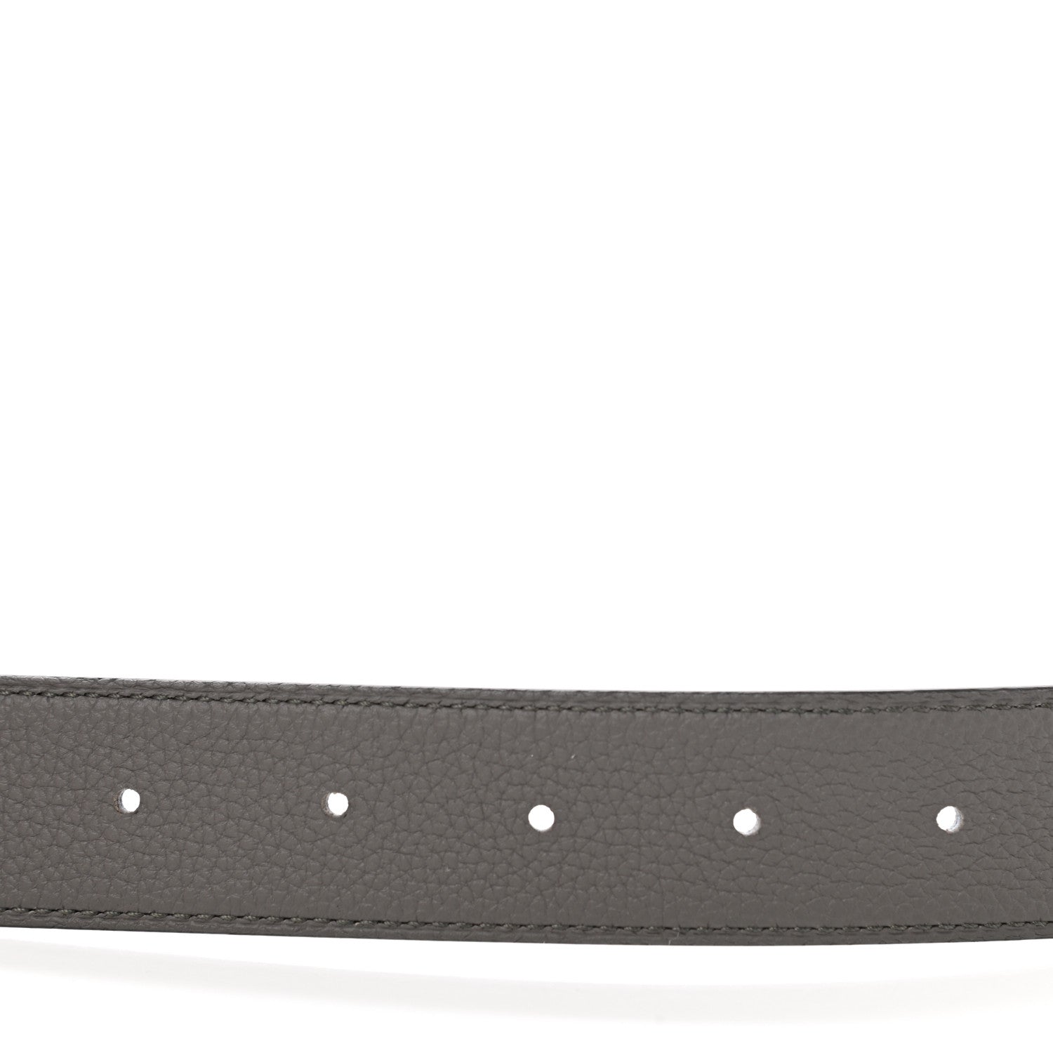 Hermes Box Togo 32mm Belt Strap 85 Black Etain 6 of 8