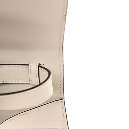 Gucci Calfskin Maxi Sylvie Top Handle Bag White 11 of 12