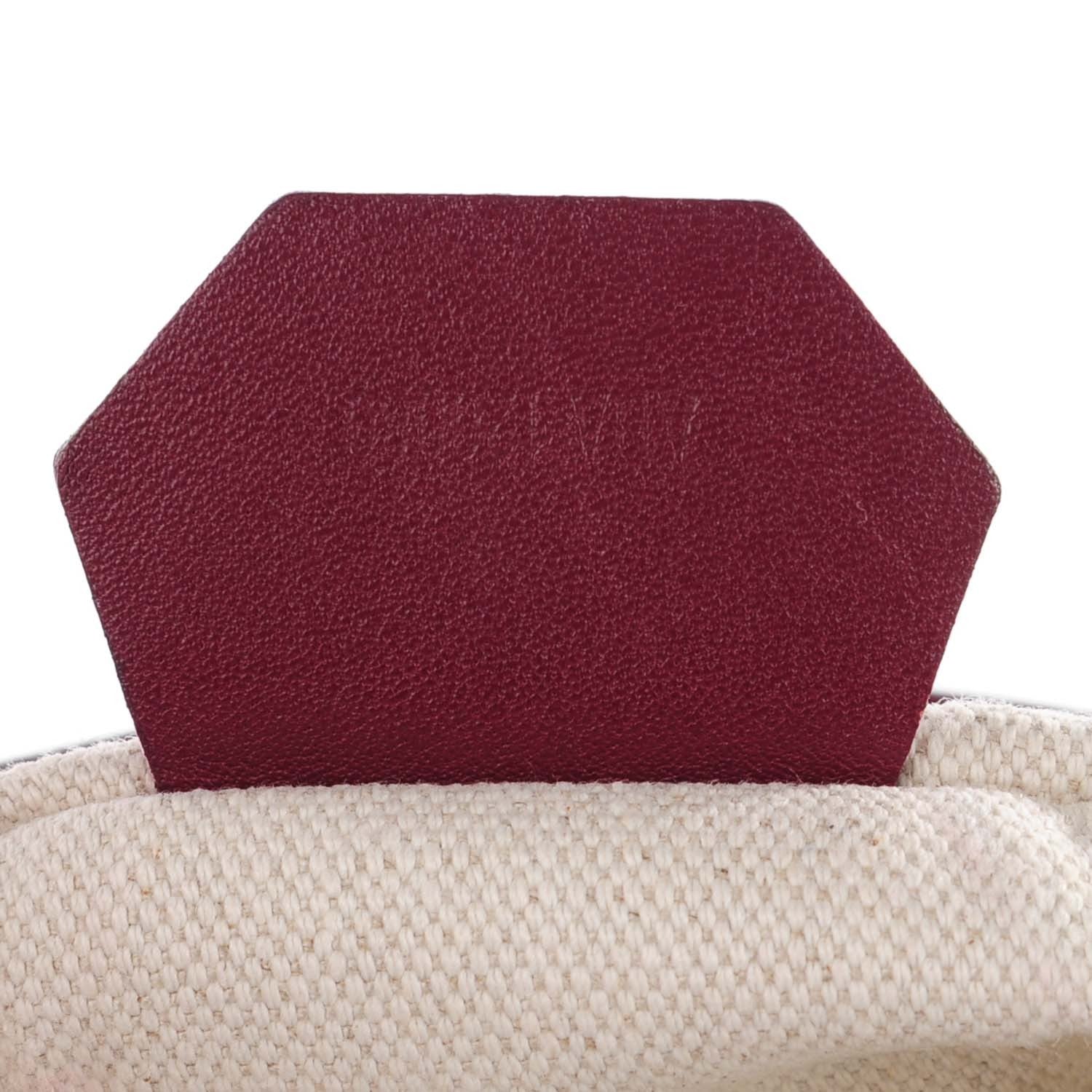 Goyard Goyardine Fidji Zip Hobo Burgundy 10 of 11
