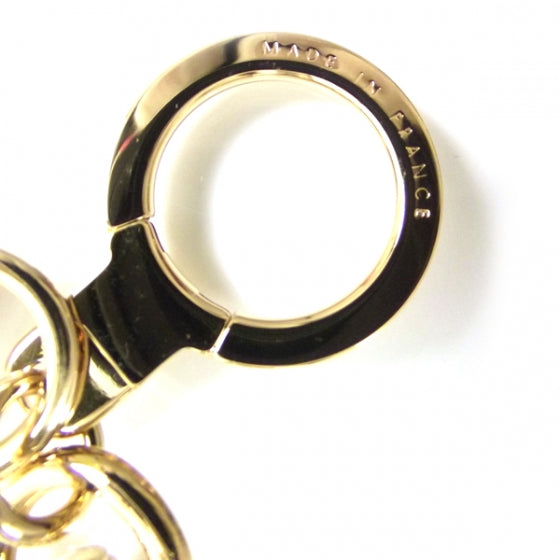 Vachetta Monogram Panda Porte Cles Key Chain