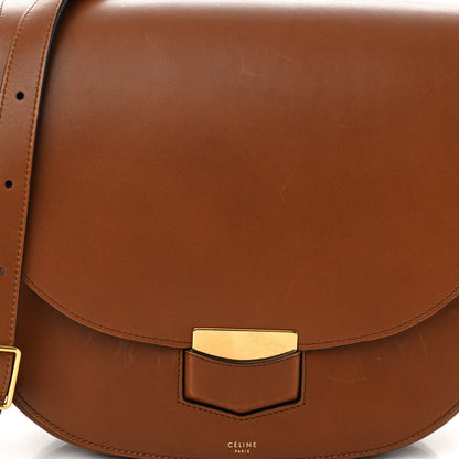 Celine Supersoft Calfskin Medium Trotteur Caramel 7 of 12