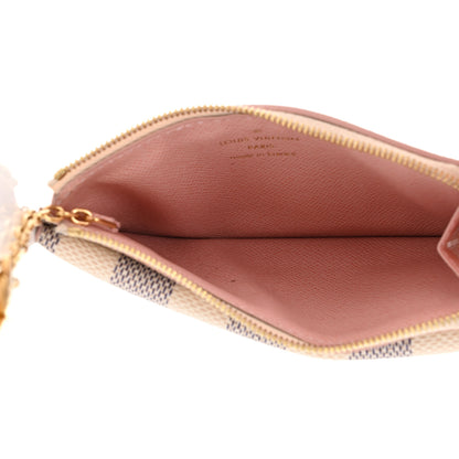 Louis Vuitton Damier Azur Recto Verso Card Holder Rose Ballerine 5 of 6