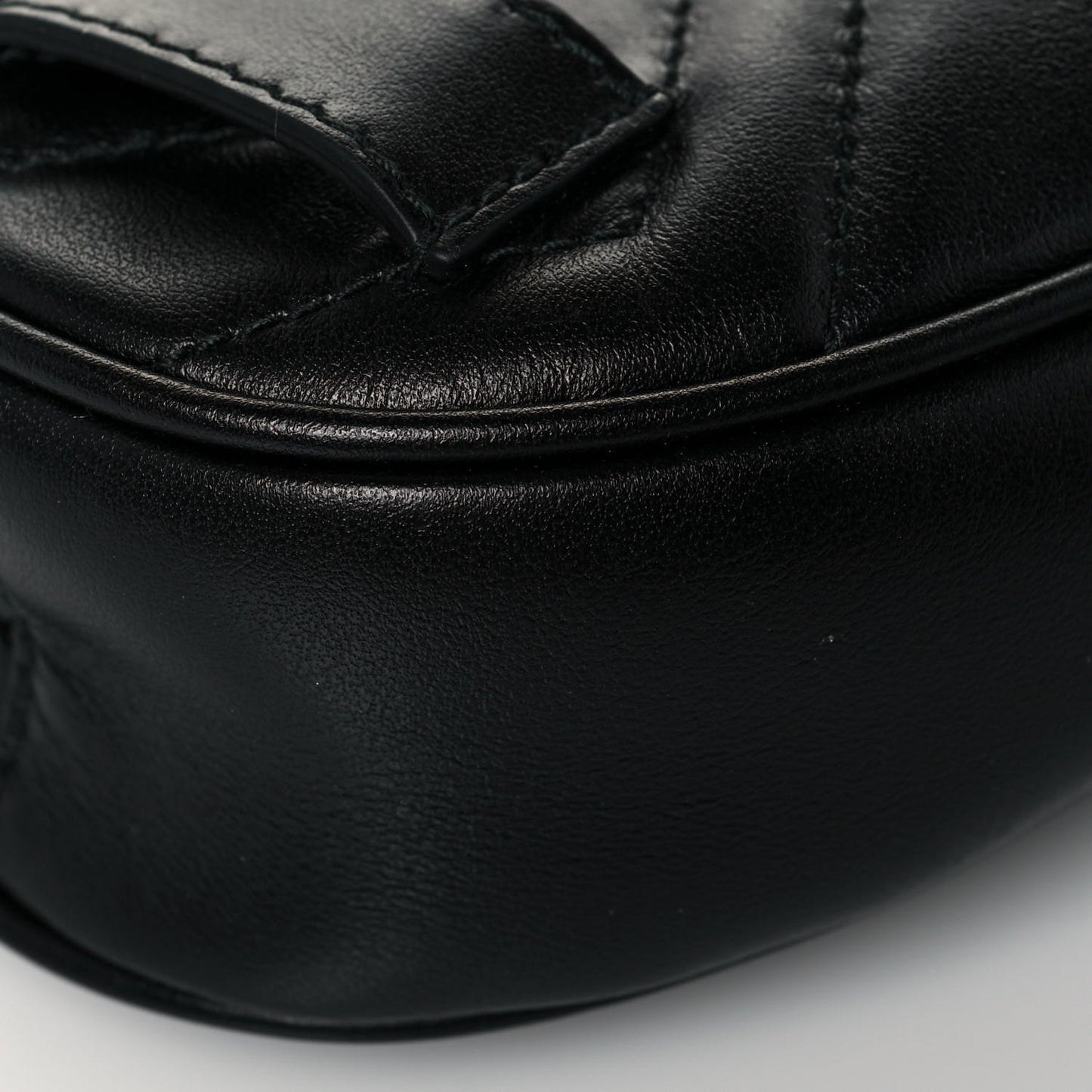 Calfskin Matelasse GG Marmont Belt Bag 95 38 Black