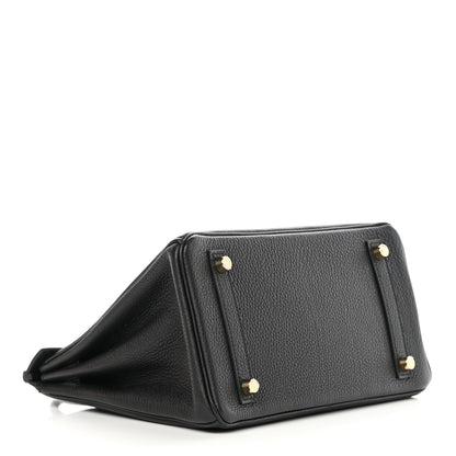 Hermes Togo Birkin 25 Black 4 of 11