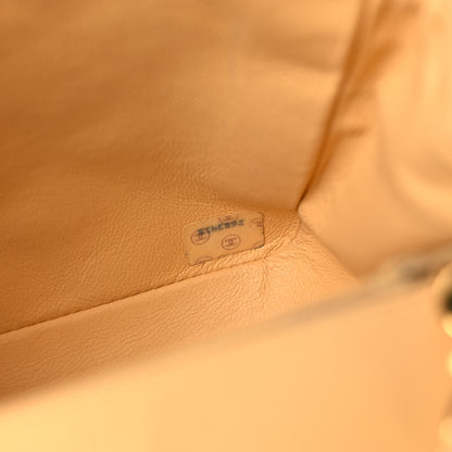 Chanel Lambskin Quilted Small Single Flap Beige 8 of 11