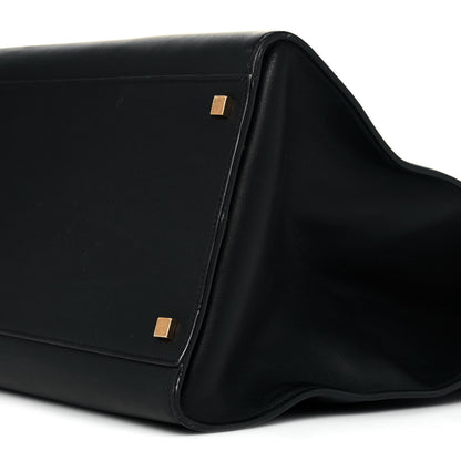 Saint Laurent Calfskin Large Manhattan Shopper Tote Black 10 of 16