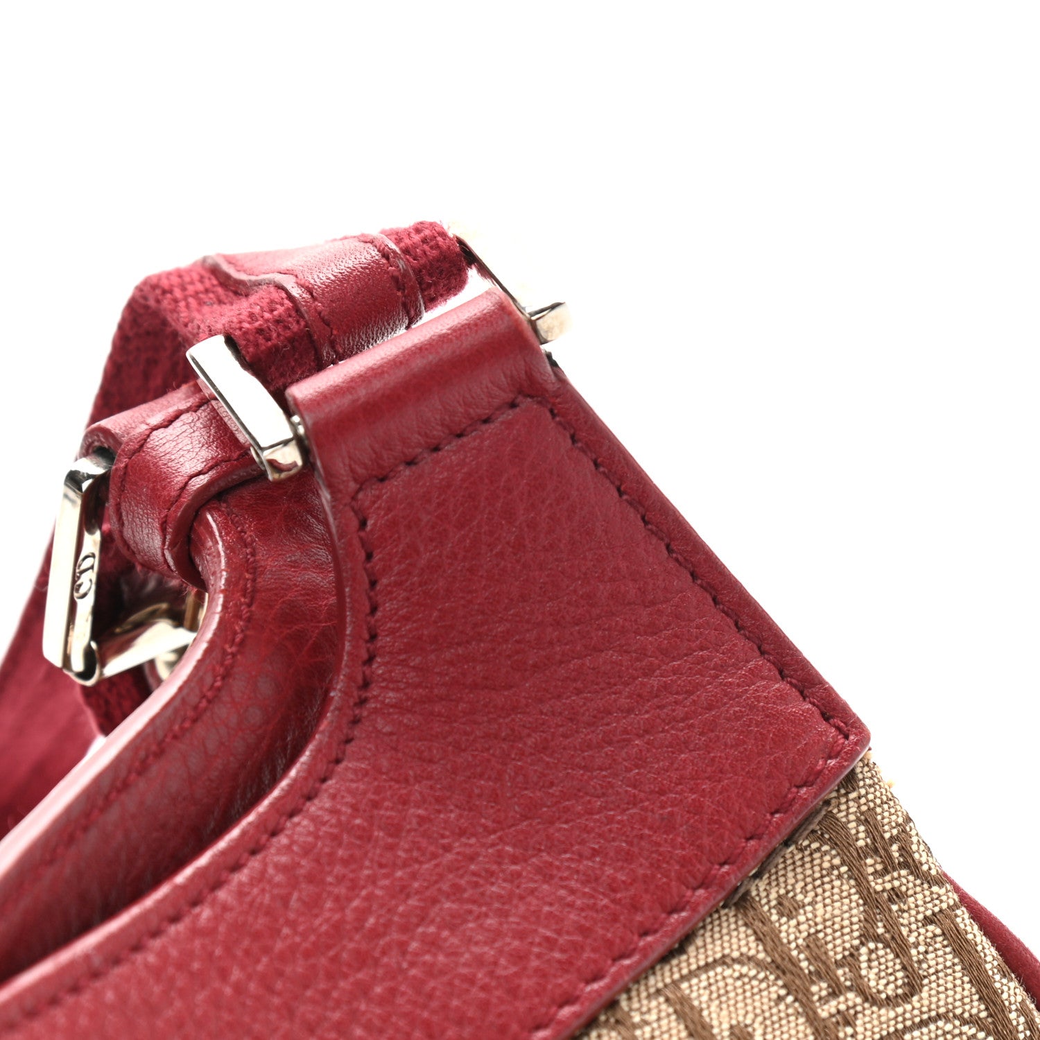 Christian Dior Monogram Tote Red 11 of 12