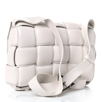 Bottega Veneta Nappa Maxi Intreccio Padded Cassette Crossbody Bag Chalk 3 of 15