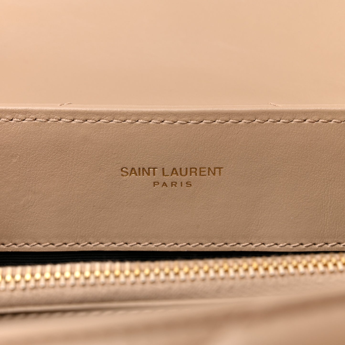 Calfskin Y Quilted Monogram Small Loulou Chain Satchel Dark Beige