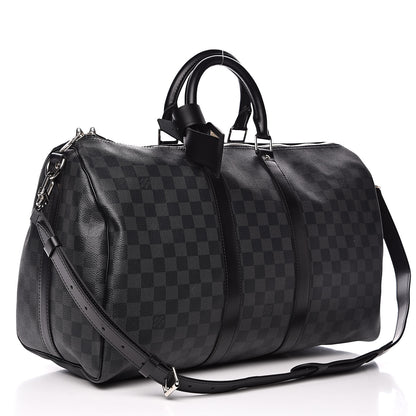 Louis Vuitton Damier Graphite Keepall Bandouliere 45 3 of 9