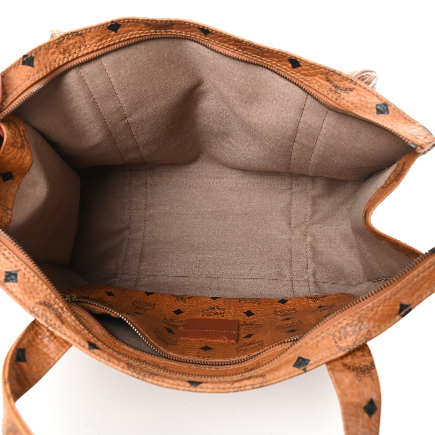 Visetos Shopper Tote Cognac