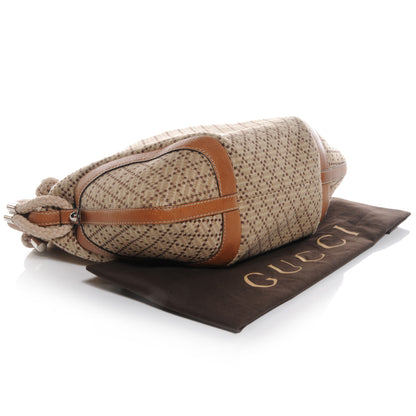 Gucci Straw Diamante Maui Large Tote 4 of 7