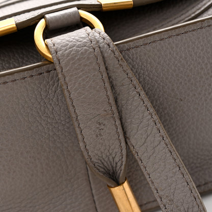 Chloe Calfskin Small Marcie Satchel Cashmere Grey 12 of 13