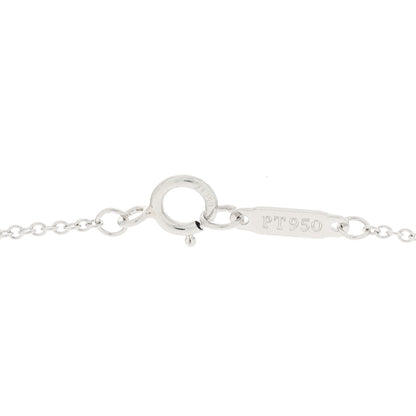 Tiffany Platinum Diamond Large Paper Flowers Pendant Necklace 3 of 5