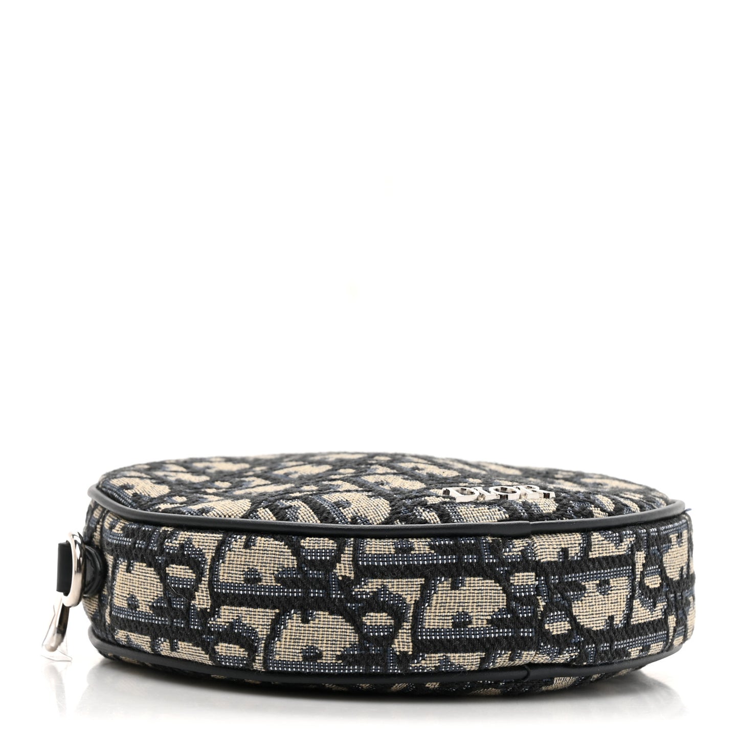 Oblique Jacquard Baby Ball Cross Body Bag Blue