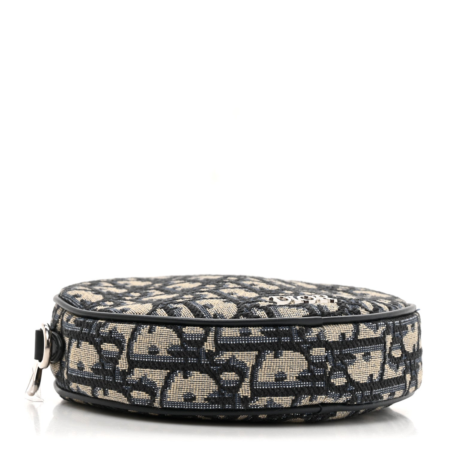 Christian Dior Oblique Jacquard Baby Ball Cross Body Bag Blue 4 of 11