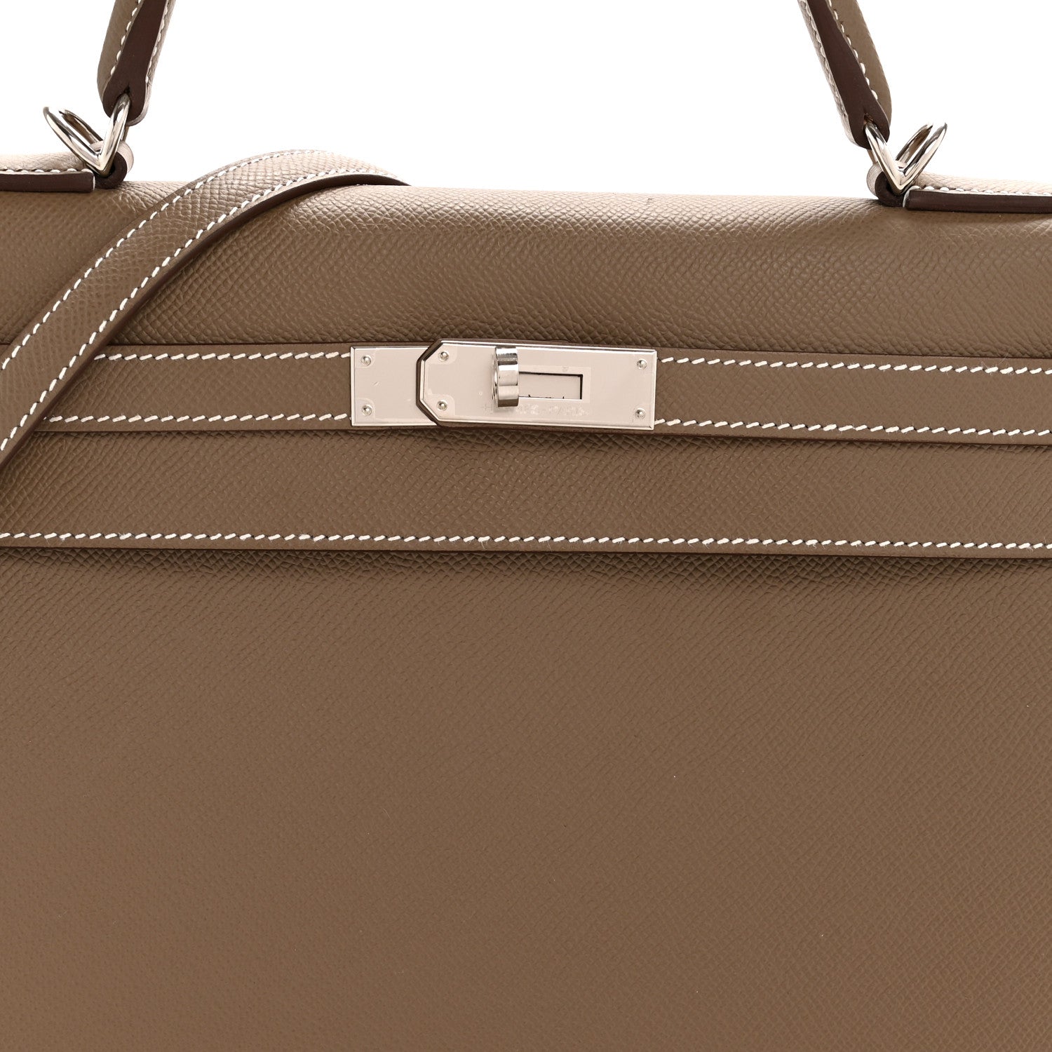 Hermes Epsom Kelly Sellier 32 Etoupe 8 of 10