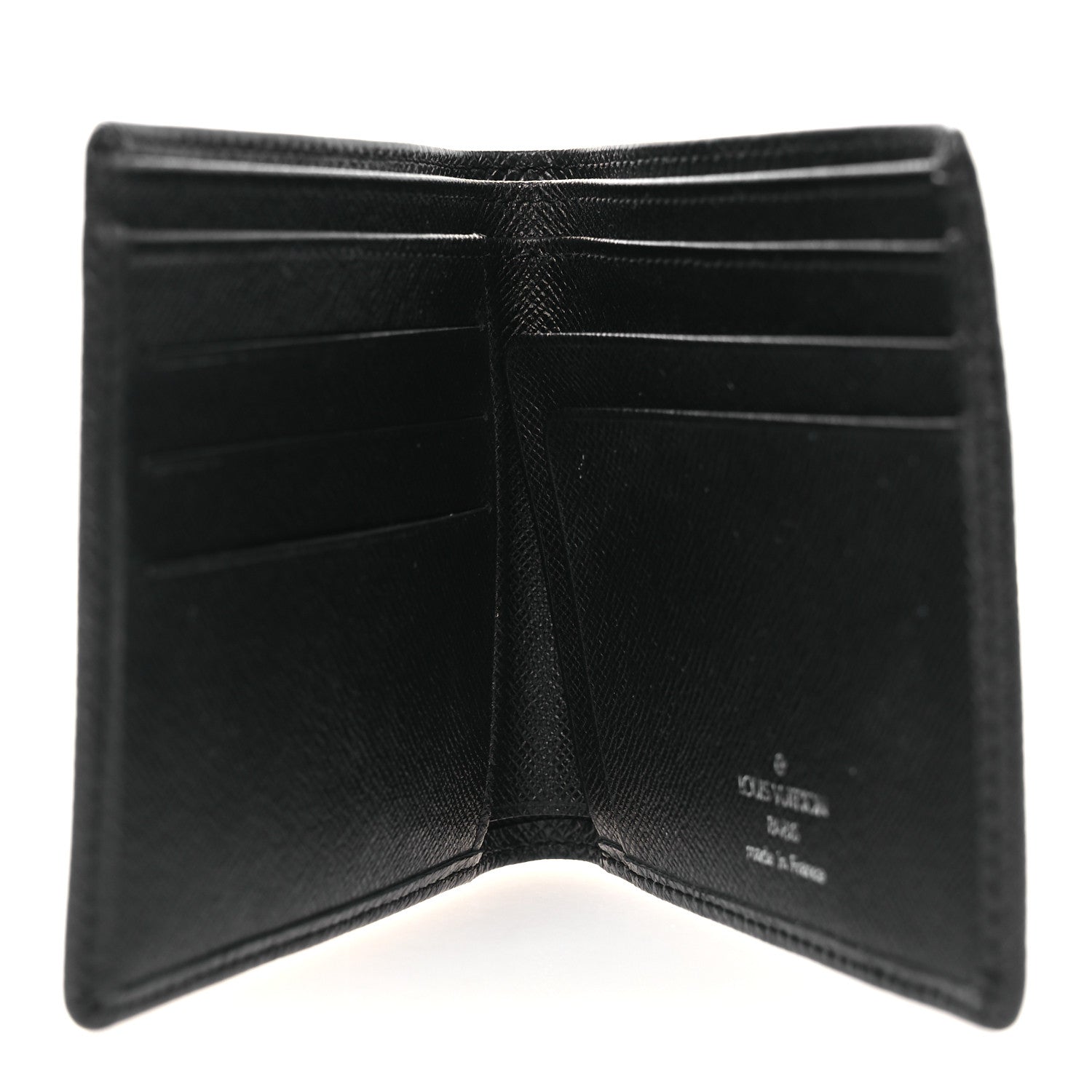 Louis Vuitton Taiga Slender Wallet Black 5 of 7
