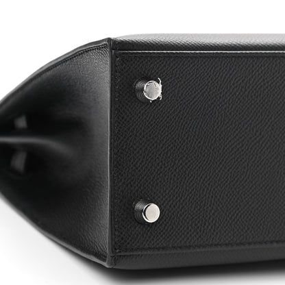 Hermes Epsom Kelly Sellier 25 Black 10 of 13
