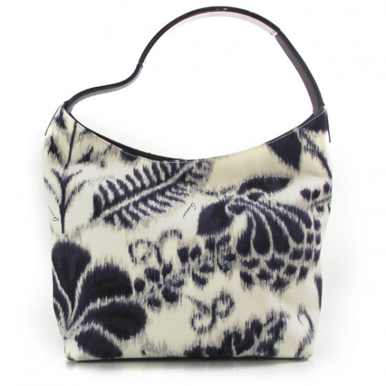 Canvas Floral Shoulder Bag