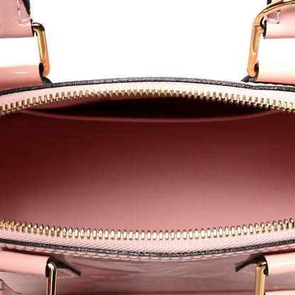 Louis Vuitton Vernis Alma BB Rose Ballerine 5 of 9