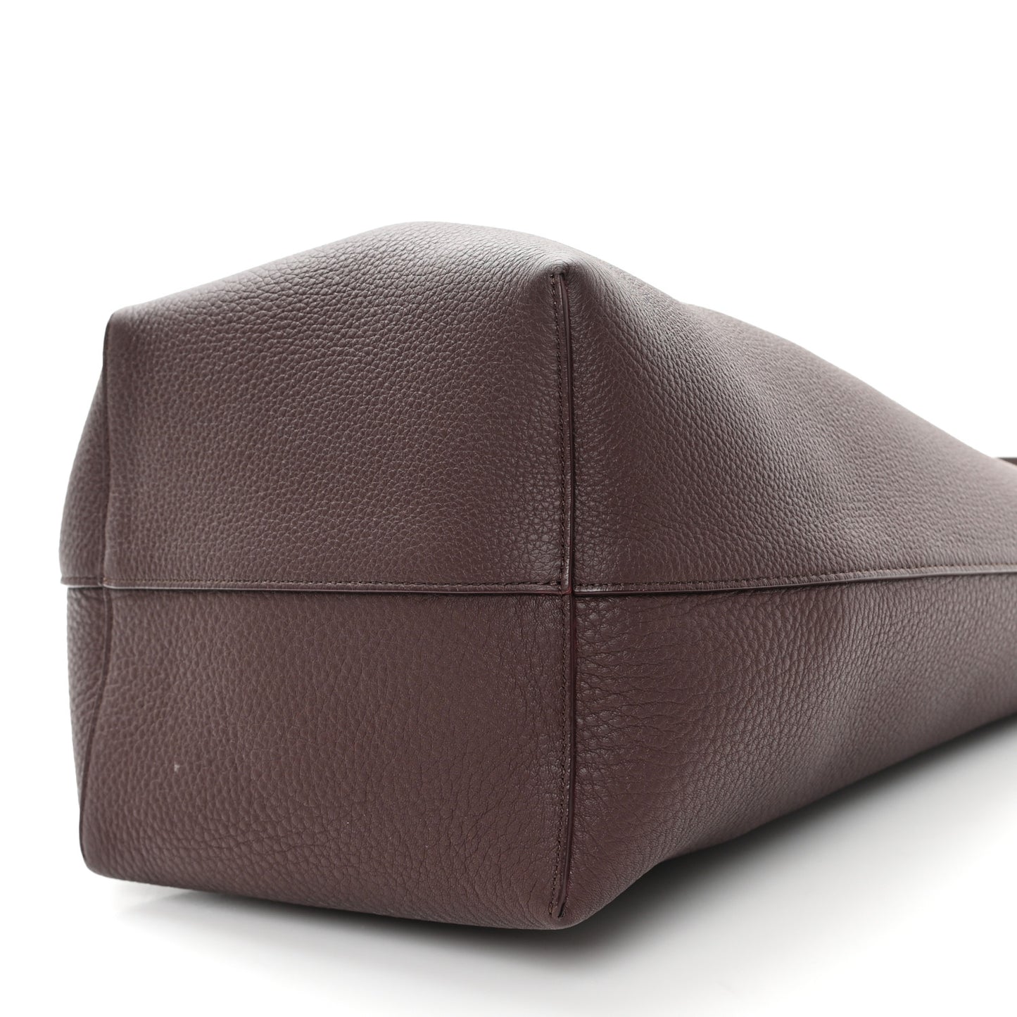 Grained Calfskin Medium N/S Park Tote Acajou