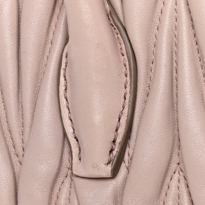 Miu Miu Nappa Matelasse Top Handle Bag Cammeo 22 of 22
