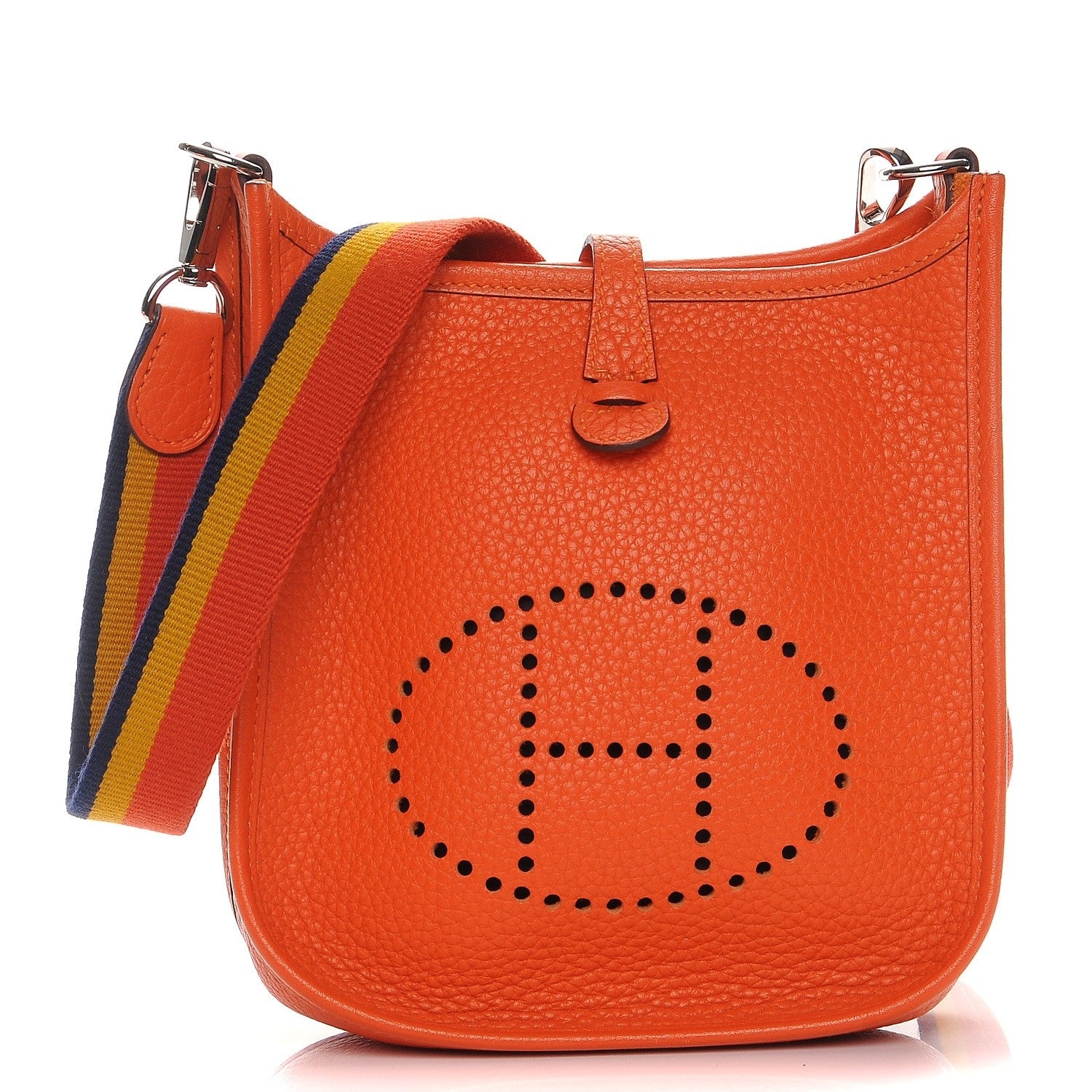 Hermes Taurillon Clemence Amazone Evelyne TPM Feu 1 of 8
