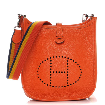 Hermes Taurillon Clemence Amazone Evelyne TPM Feu 1 of 8
