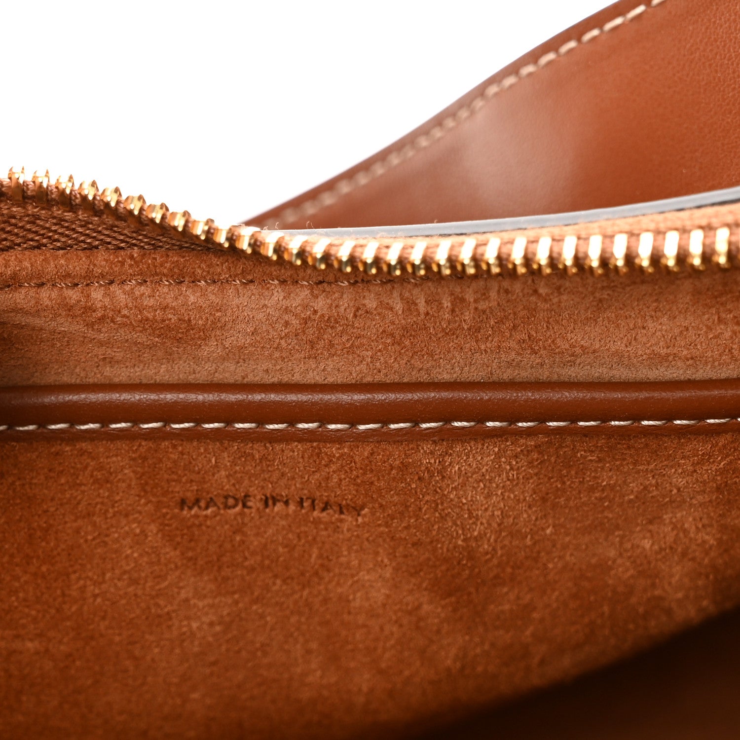 Celine Smooth Calfskin Medium Strap Ava Shoulder Bag Tan 6 of 9
