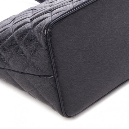Chanel Caviar Quilted Medallion Tote Black 6 of 10