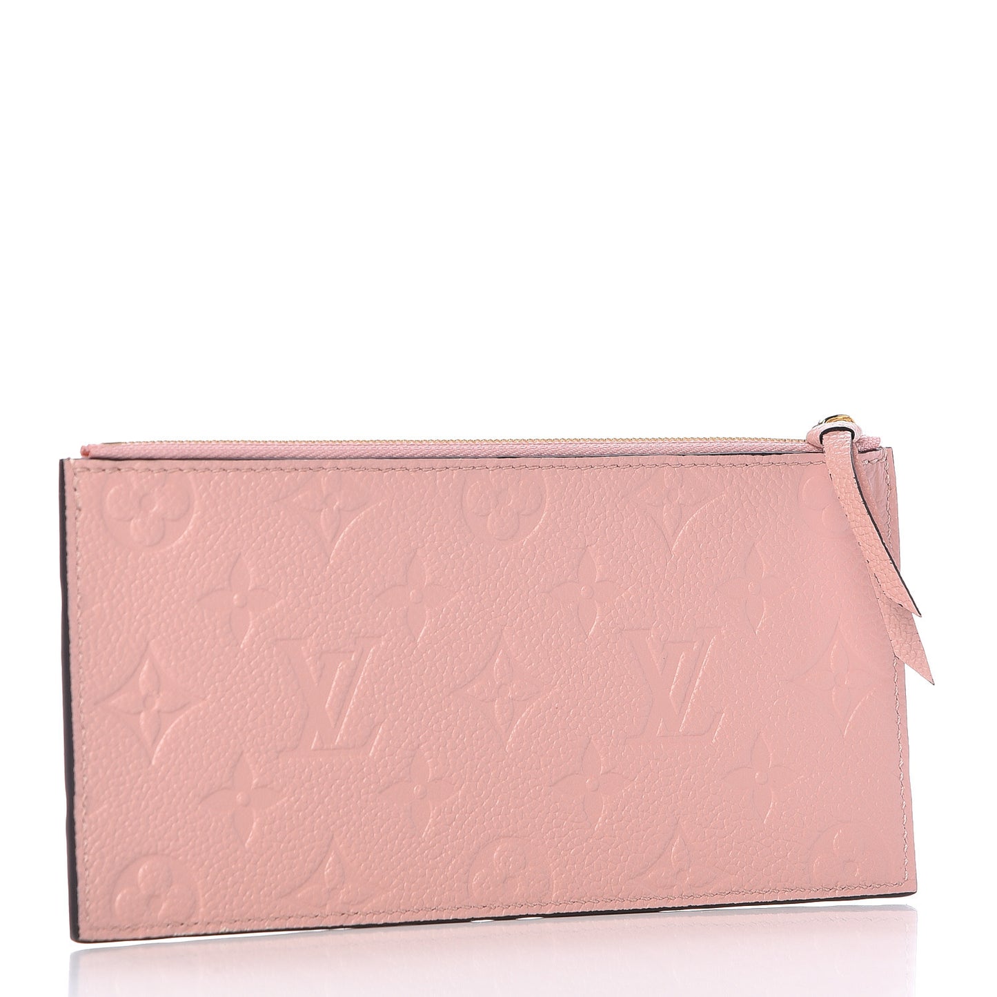 Empreinte Felicie Chain Wallet Zippered Insert Rose Poudre