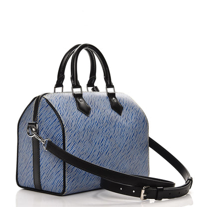Louis Vuitton Epi Speedy Bandouliere 25 Denim Light 4 of 8