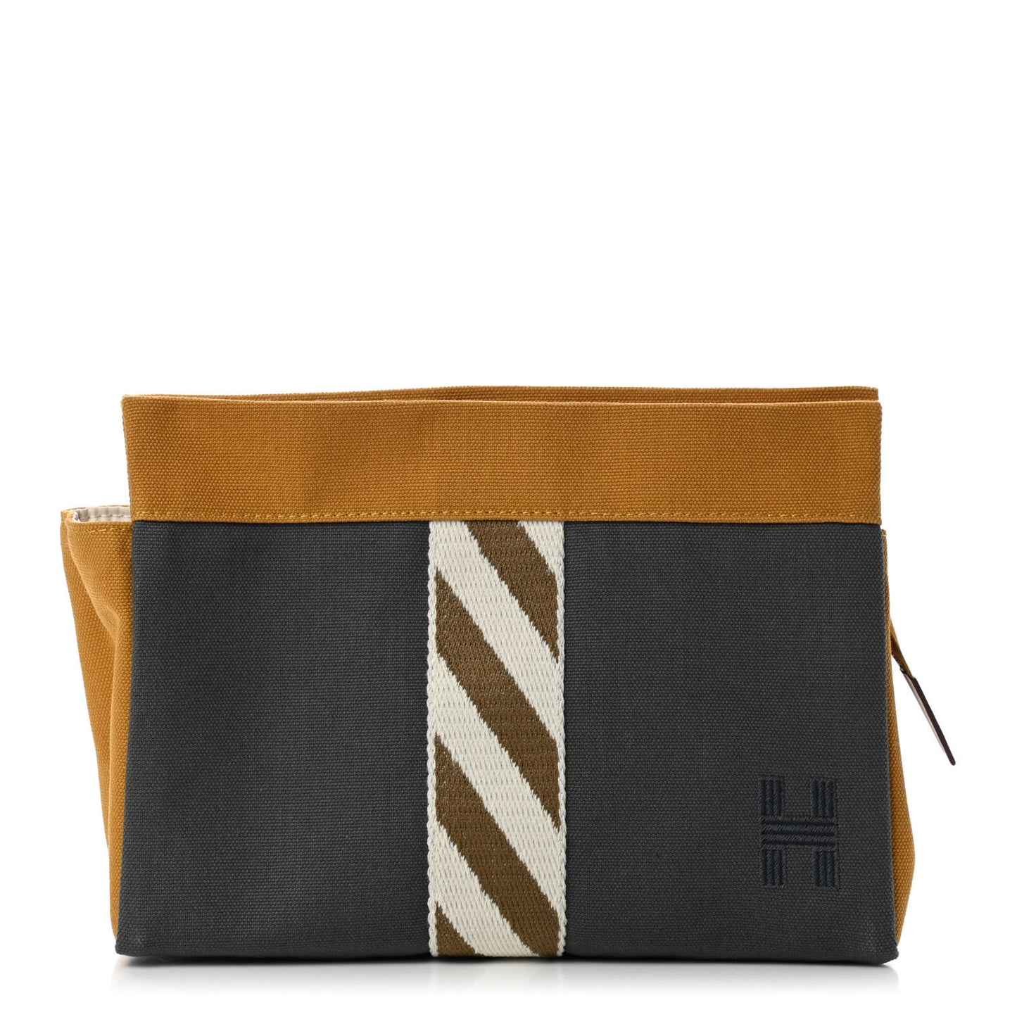 Toile Trousse De Voyage Jimetou PM Ocre Acier