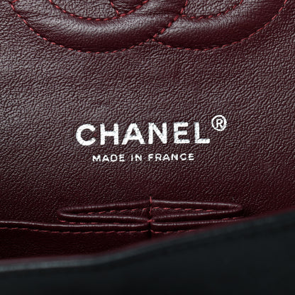 Chanel Lambskin Quilted Medium Double Flap Black 5 of 9