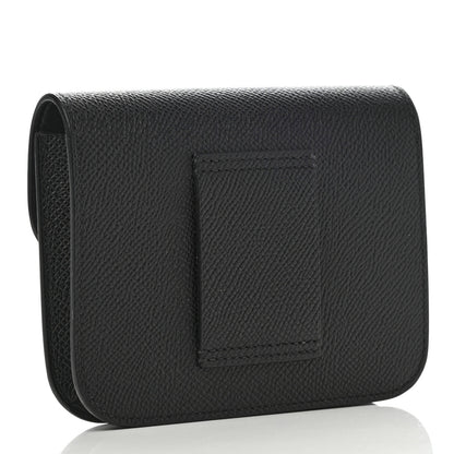 Hermes Epsom Constance Slim Wallet Black 4 of 10