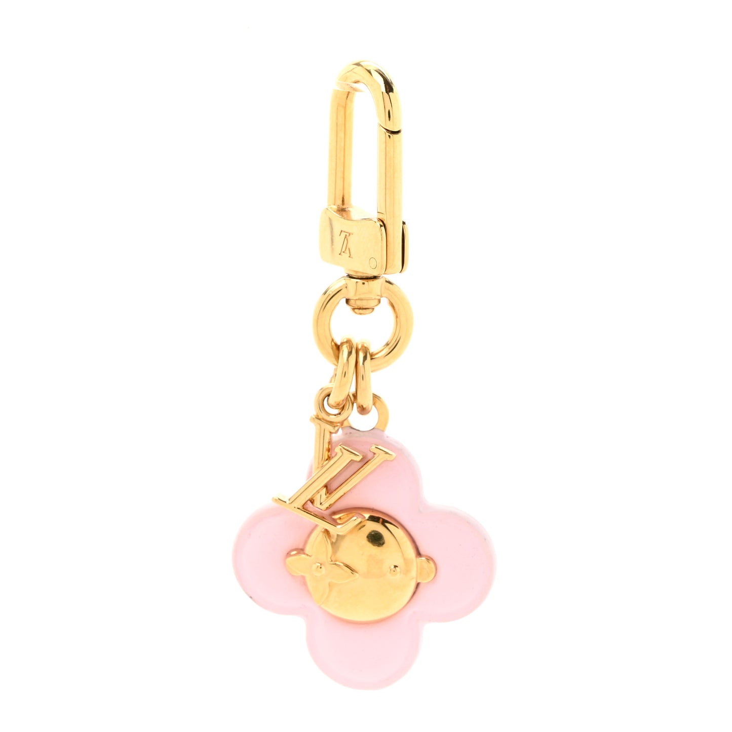 Micro Vivienne Bag Charm Key Holder Rose